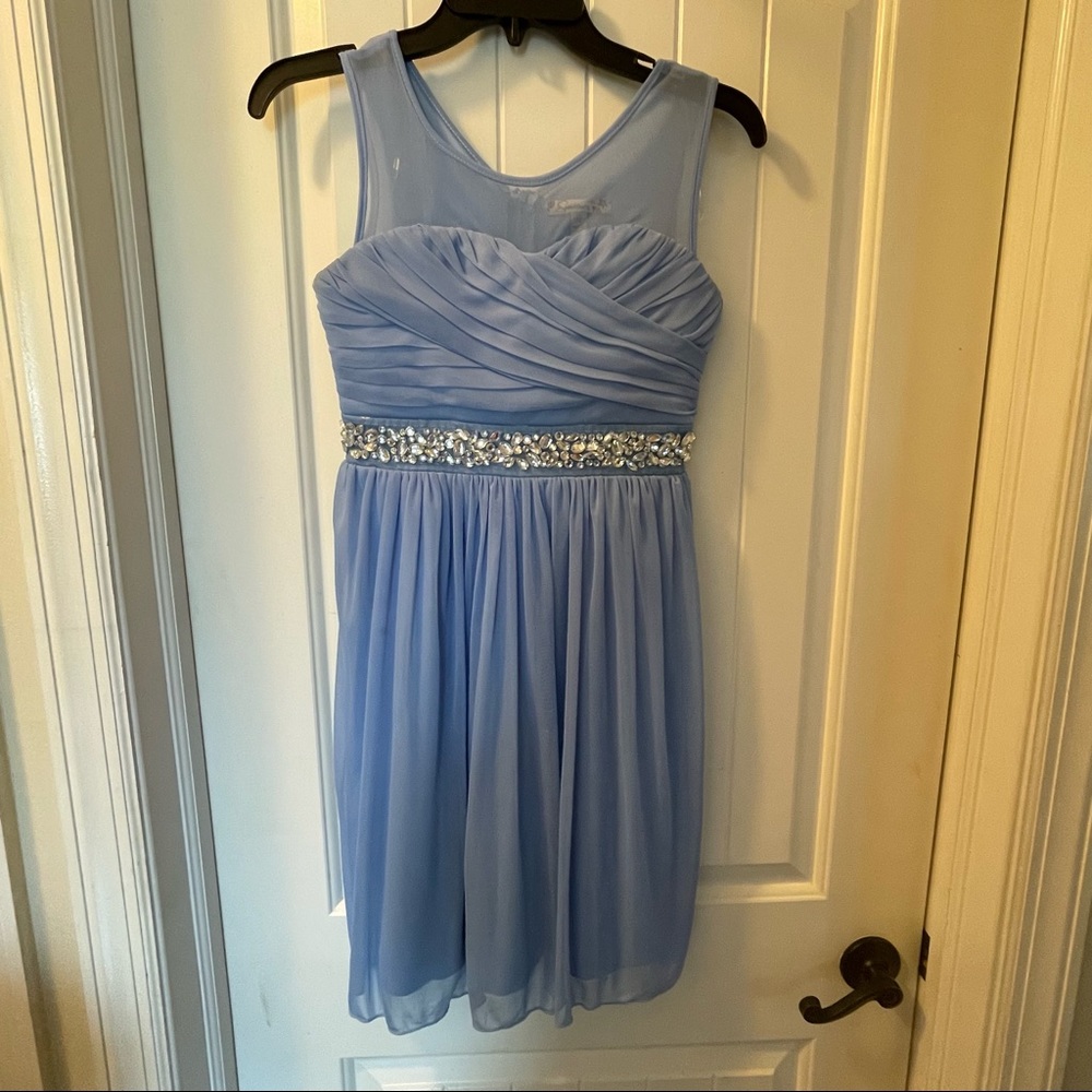 Speechless kids formal blue dress size 14